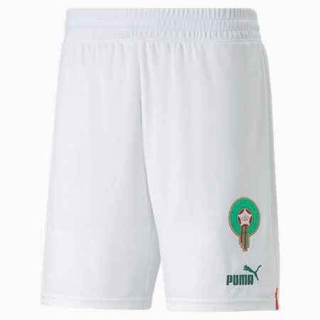 Short Morocco 22/23 Replica Homme, Puma White-Puma Red, small-DFA