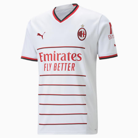 A.C. Milan 22/23 Replica Auswärtstrikot Jugend, Puma White-Tango Red, small
