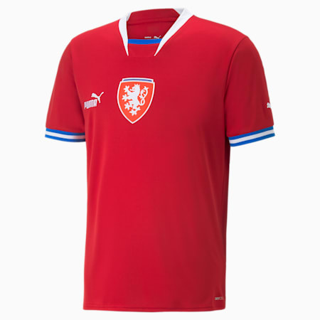 Czech Republic Home 22/23 Replica Jersey Men, Chili Pepper, small