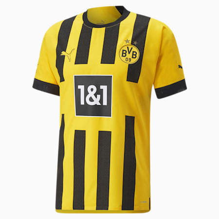 Maillot Borussia Dortmund Home 22/23 Authentic Homme, Cyber Yellow, small