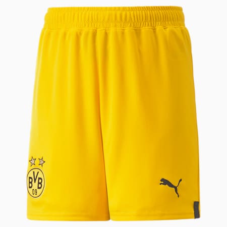 Borussia Dortmund 22/23 Replika Spodenek Młodzieżowych, Cyber Yellow, small