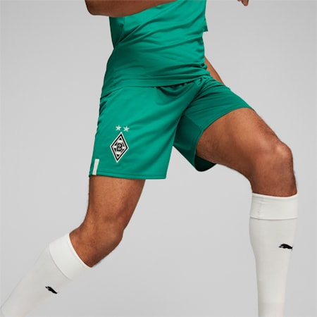 Borussia Mönchengladbach 22/23 Replica Shorts Heren, Pepper Green, small
