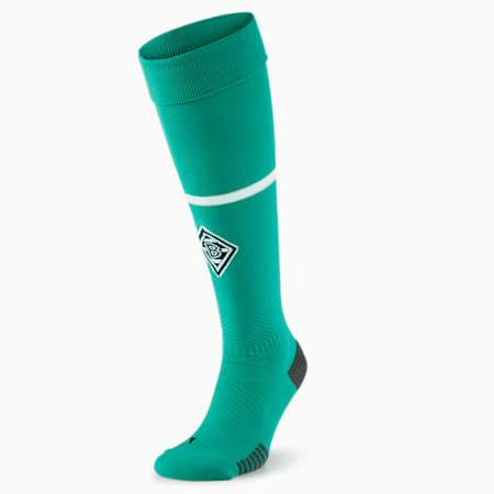 Borussia Mönchengladbach Fußball Ringelsocken Herren, Pepper Green-PUMA White, small