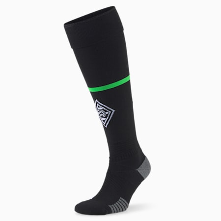 Borussia Mönchengladbach Fußball Ringelsocken Herren, Puma Black-Classic Green-Puma White, small