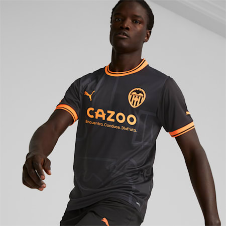 Valencia CF Away 22/23 Camiseta Réplica Hombre, orange