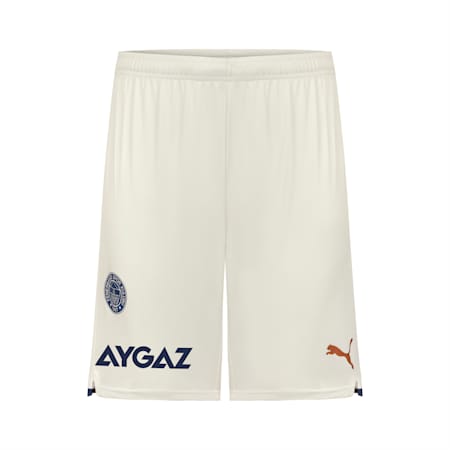 Shorts réplica del Fenerbahçe S.K para hombre, Glacier Gray-Puma White, small