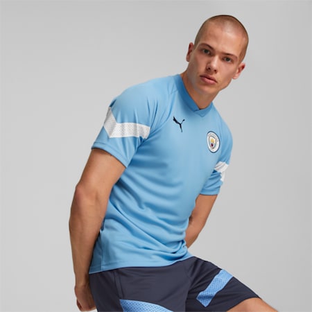 חולצת ג'רסי Manchester City F.C. Football לגברים, Team Light Blue-Puma White, small-DFA