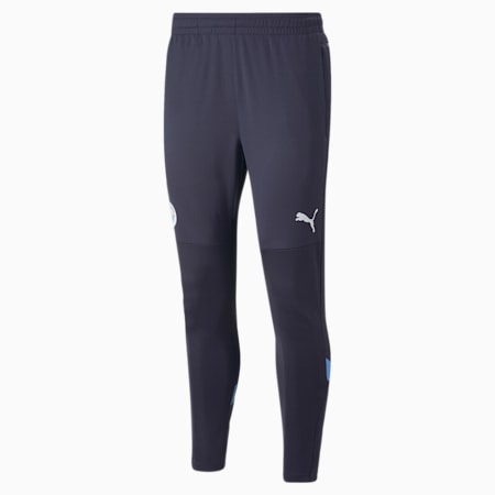 Pantalon d’entraînement de football Manchester City F.C. Homme, Parisian Night-Team Light Blue, small-DFA