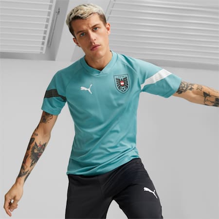 Camiseta de entrenamiento fútbol de Austria hombre | black | PUMA