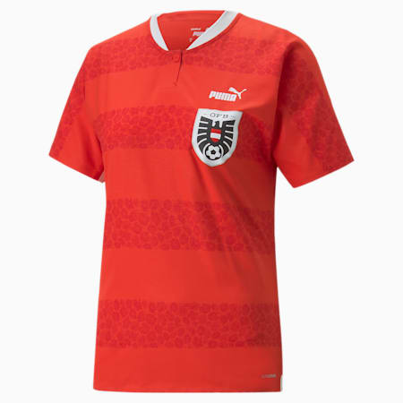 PUMA x LIBERTY Austria Home Jersey Women, Puma Red-Puma White, small