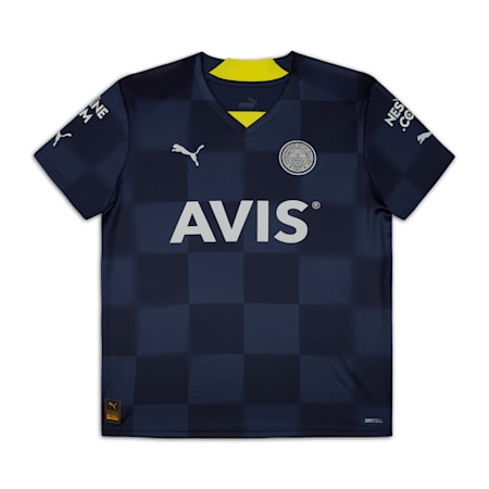 Fenerbahçe S.K. Third 22/23 Replica Jersey Youth, Medieval Blue-Silver, small