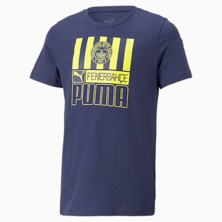 Młodzieżowa koszulka Fenerbahçe S.K. ftblCore, Medieval Blue-Blazing Yellow, small