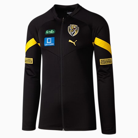 Richmond Football Club Training Full Zip Jacket, Puma Black-RFC, small-AUS