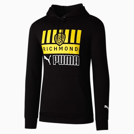 Richmond Football Club Graphic Hoodie, Puma Black-RFC, small-AUS