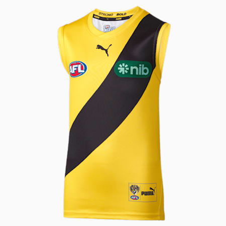 Richmond Football Club Replica Clash Guernsey - Youth 8-16 years, Vibrant Yellow-RFC, small-AUS