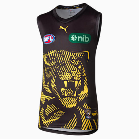 Richmond Football Club Replica Training Guernsey - Youth 8-16 years, Puma Black-RFC, small-AUS