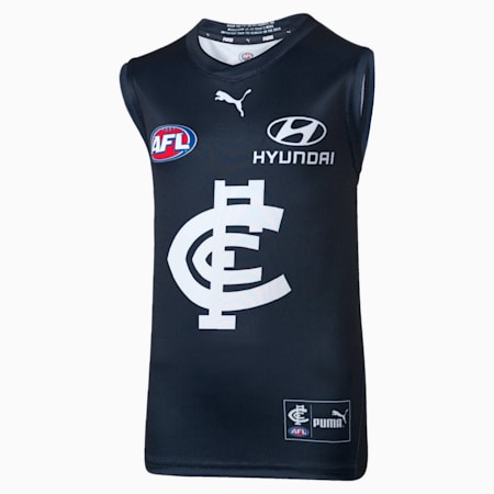 Carlton Football Club Replica HOME Guernsey - Youth 8-16 years, Dark Navy-CFC, small-AUS