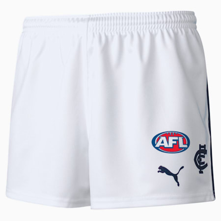 Carlton Football Club Replica Shorts, Dark Navy-CFC AWAY, small-AUS