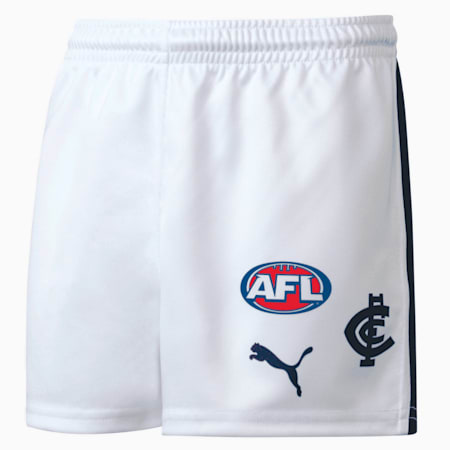 Carlton Football Club Youth Replica Shorts, Dark Navy-CFC AWAY, small-AUS