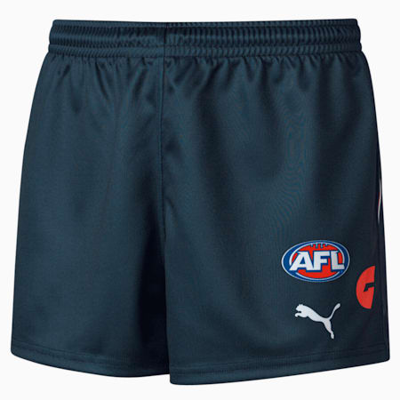 GWS GIANTS Replica Shorts, Midnight Navy-GIANTS Home, small-AUS
