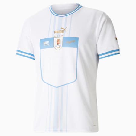 Maglia gara Uruguay 22/23 Away Replica da uomo, Puma White, small