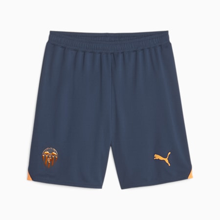 Valencia CF Men's Football Shorts, Marine Blue, small