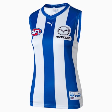 North Melbourne Football Club Womens Replica HOME Guernsey, Surf The Web-NMFC, small-AUS
