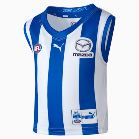 North Melbourne Football Club Replica HOME Guernsey - Infants 0-4 years, Surf The Web-NMFC, small-AUS