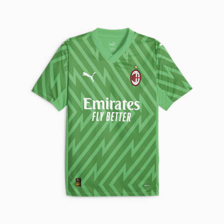 AC Milan voetbal keepersshirt met korte mouwen voor heren, Grassy Green, small