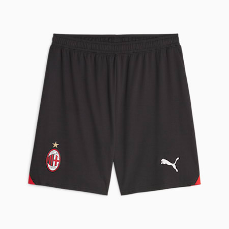 Shorts da calcio AC Milan, PUMA Black-For All Time Red, small