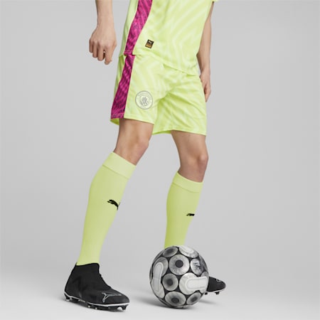 Manchester City Torwart-Shorts, Fast Yellow-Ravish, small