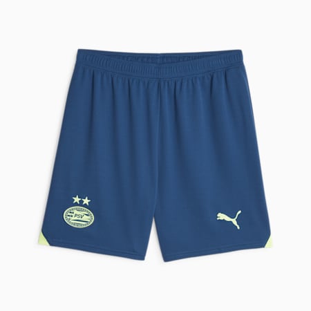 Shorts de fútbol 23/24 PSV Eindhoven, Sailing Blue-Fast Yellow, small