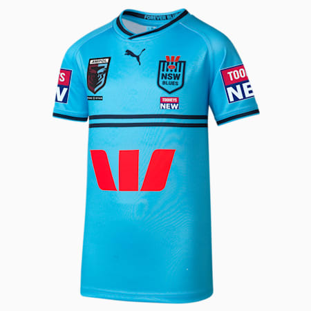 NSW Blues Women's Replica Jersey, Bel Air Blue-- NSW Blues media, small-AUS