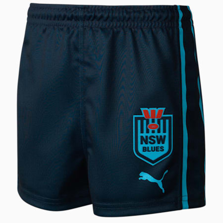 NSW Blues Replica Short - Boys 8-16 years, Dark Sapphire-NSW Blues, small-AUS