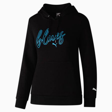 NSW Blues Women's Hoodie, Puma Black-NSW Blues WSOO, small-AUS