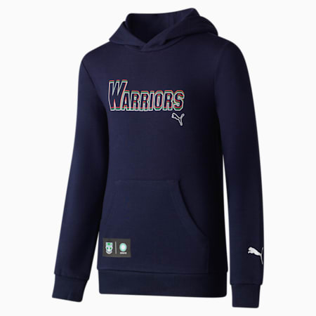 Warriors Youth Hoodie, Peacoat-Warriors, small-AUS