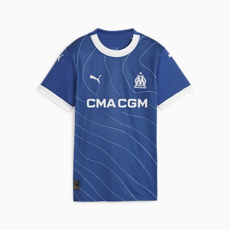 قميص جيرسيه للنساء Olympique de Marseille 23/24 Away, PUMA Team Royal-Clyde Royal, small-DFA