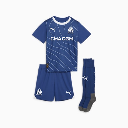 Maillot de football OM extérieur bleu enfant - Puma