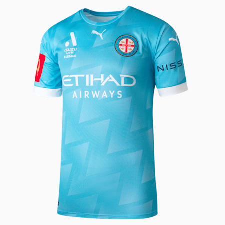 Melbourne City FC Replica HOME Jersey Youth, Team Light Blue-FCMC, small-AUS