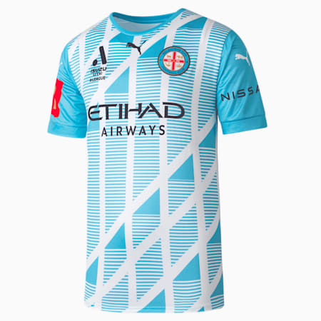 Melbourne City FC Replica Warm Up Top, Team Light Blue-FCMC, small-AUS