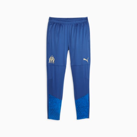 Spodnie treningowe Olympique de Marseille, Clyde Royal-PUMA Team Royal-Sun Glitter, small