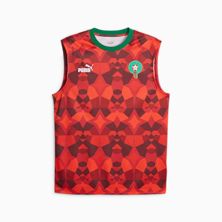 Maillot sans manche Maroc FtblCulture, Tango Red, small-DFA