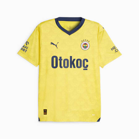 Maglia gara Away Fenerbahçe S.K. 23/24 da uomo, Blazing Yellow-Medieval Blue, small