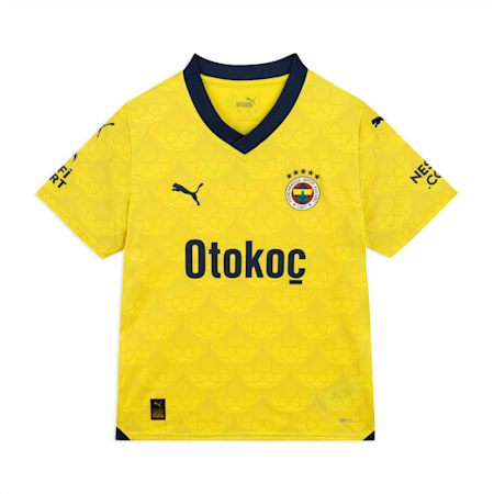 Fenerbahçe S.K. 23/24 Away Jersey Youth, Blazing Yellow-Medieval Blue, small