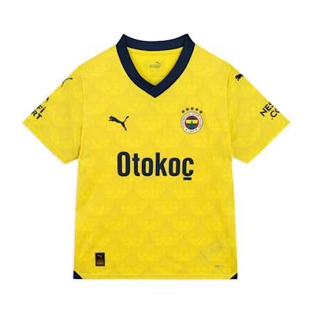 Maillot Away 23/24 Fenerbahçe S.K. Enfant et Adolescent, Blazing Yellow-Medieval Blue, small