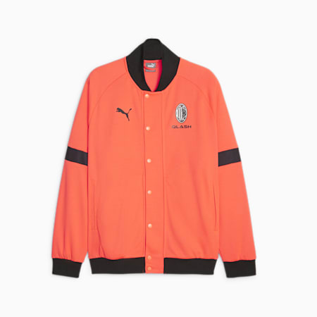 AC Milan Esports Jacket, PUMA Black-Lava Blast, small