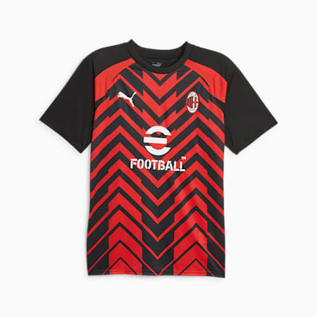ACM AC밀란 프리매치 SS 져지<br>ACM Prematch SS Jersey, For All Time Red-PUMA Black, small-KOR
