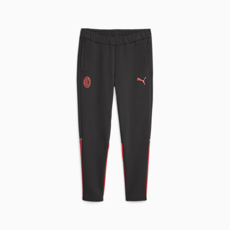 AC Milan Football Casuals Sweatpants, PUMA Black-For All Time Red, small