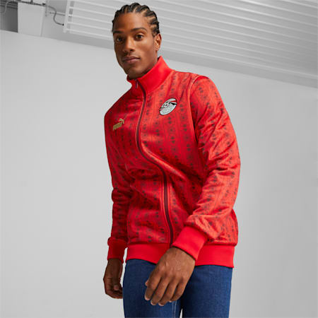 Track jacket Egitto FtblCulture da uomo, PUMA Red, small