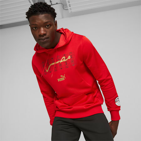 Egypt FtblCulture hoodie, PUMA Red, small